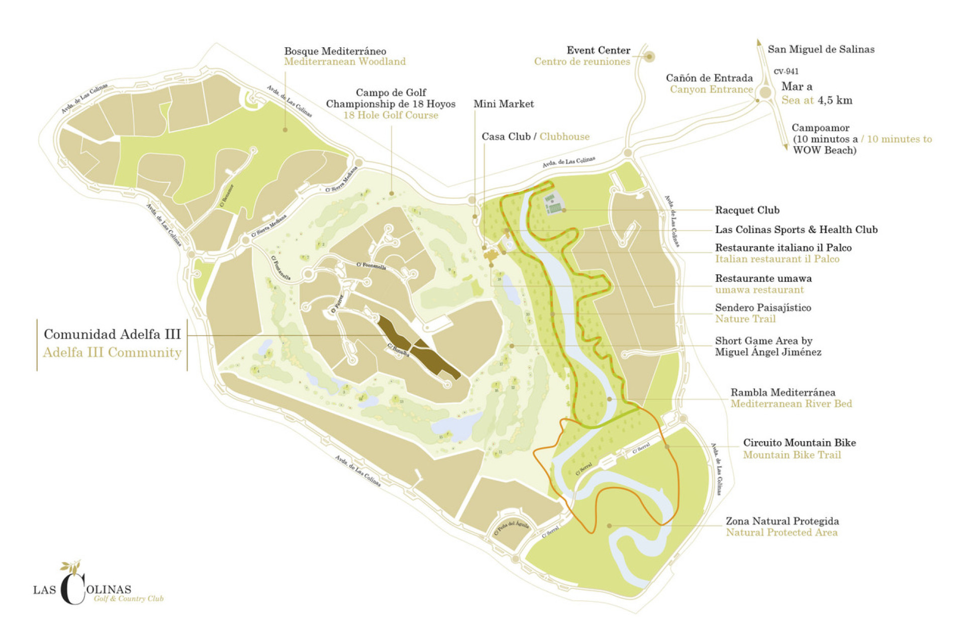 Herverkoop - Villa -
Las Colinas Golf Resort