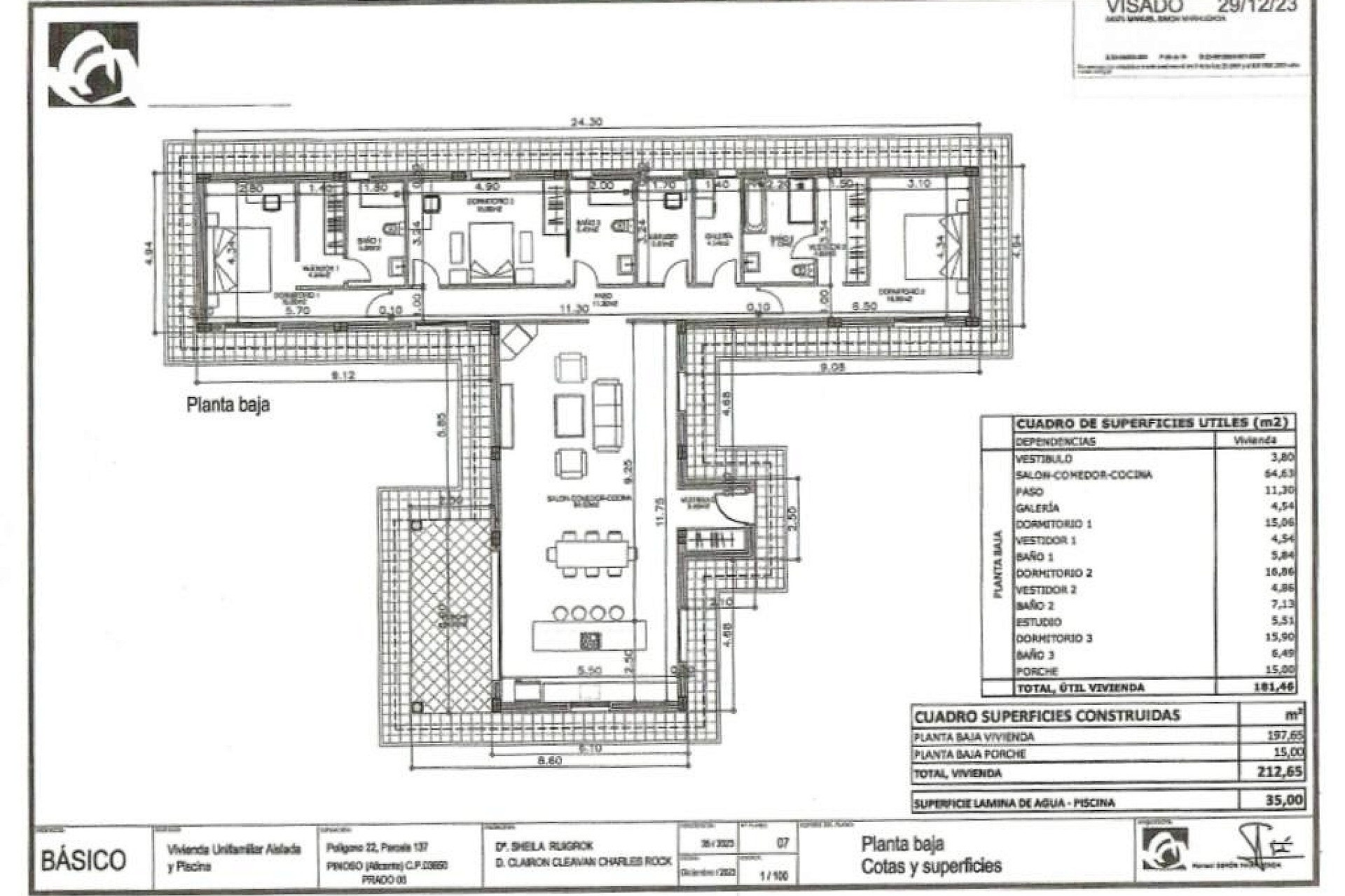 Herverkoop - Villa -
Pinoso