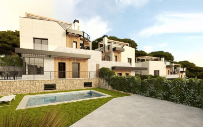 Maison mitoyenne - Nouvelle construction -
            Polop - 19324
