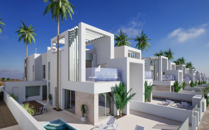 Maison mitoyenne - Nouvelle construction -
            Rojales - 77538
