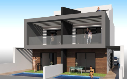 Maison mitoyenne - Nouvelle construction -
            San Javier - 27701