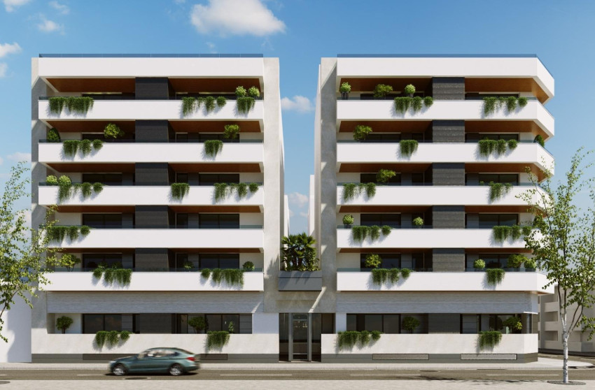 New Build - Apartment -
Almoradí - Center