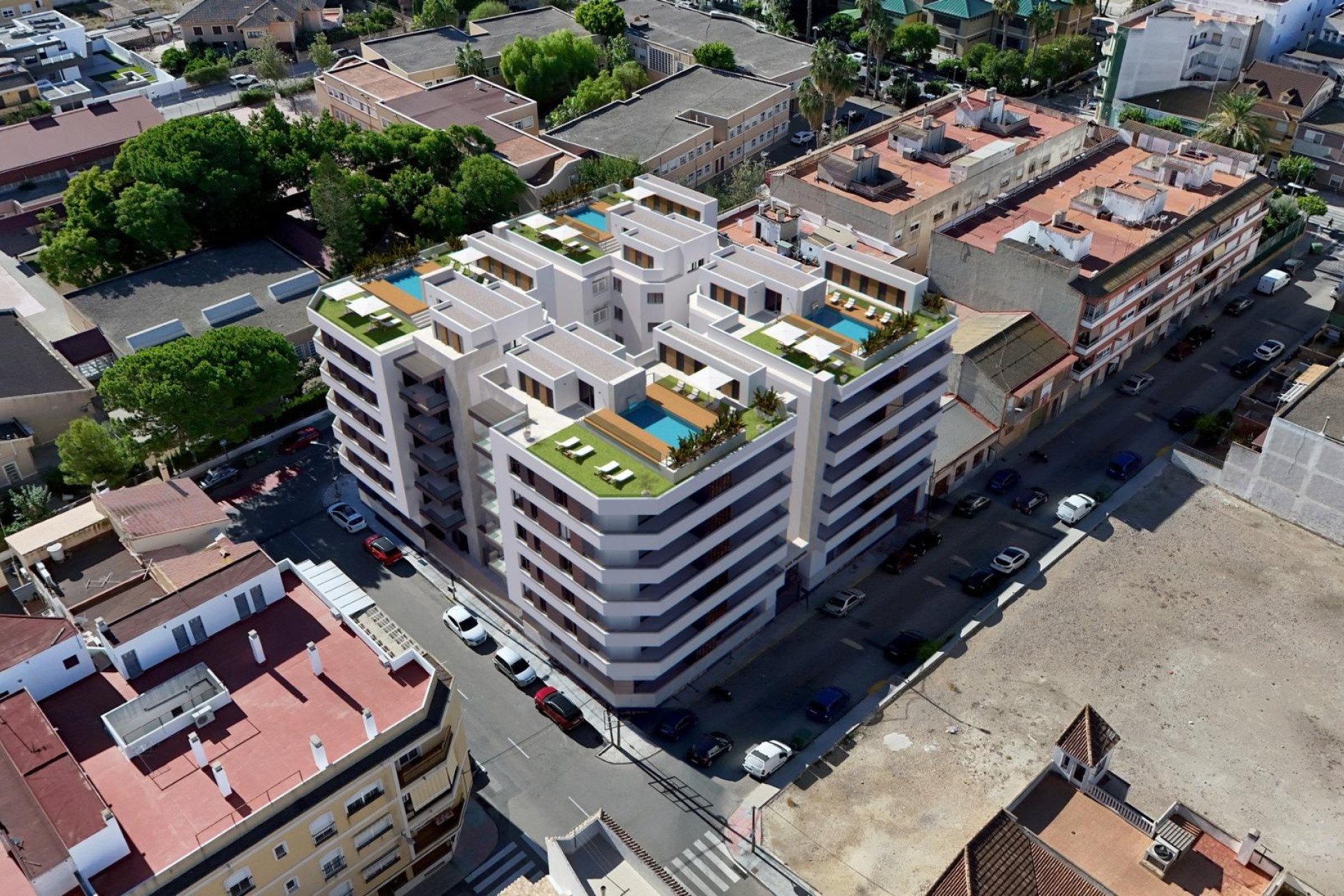 New Build - apartment -
Almoradí - Center