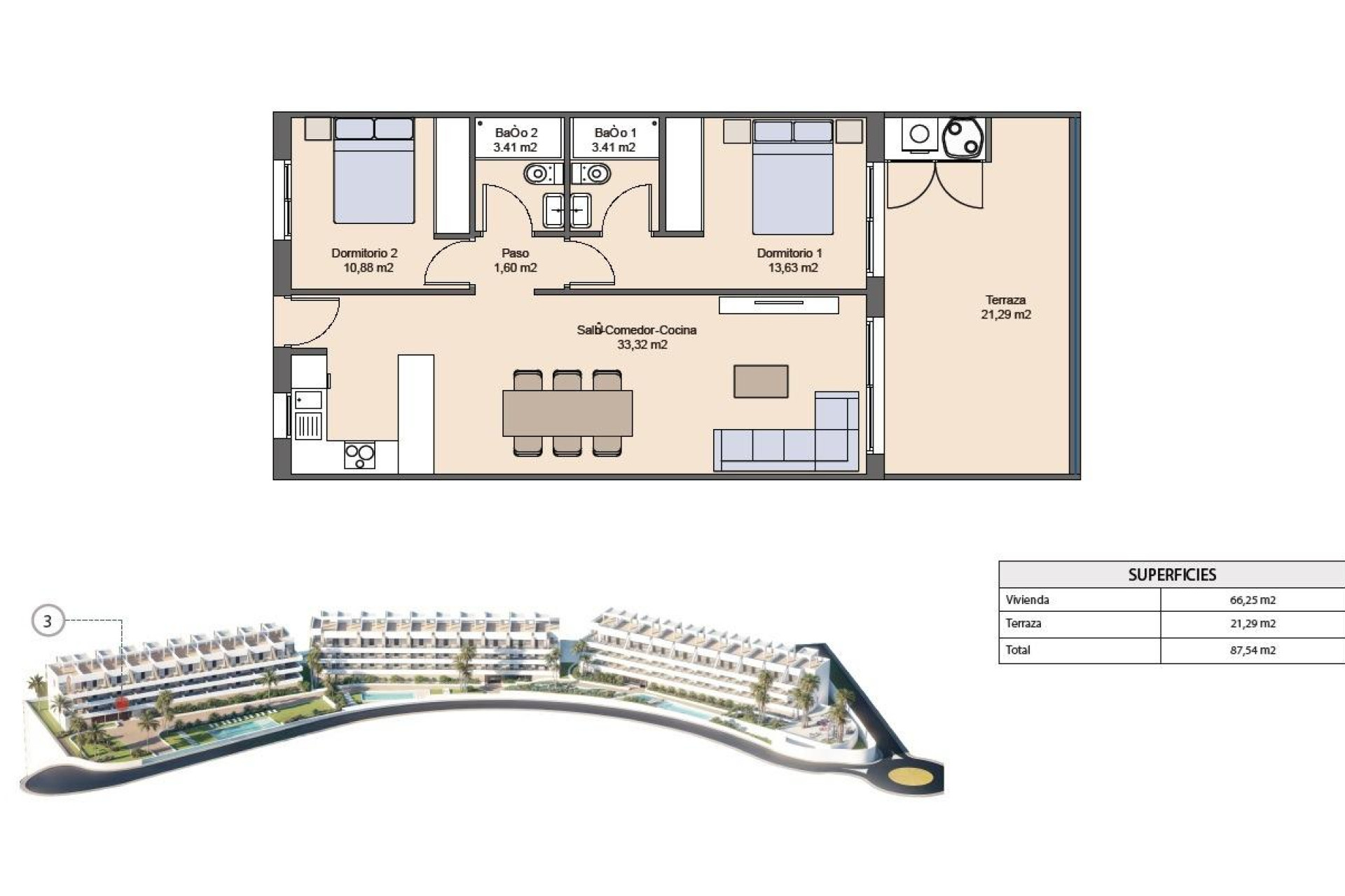 New Build - Apartment -
Finestrat - Balcón De Finestrat
