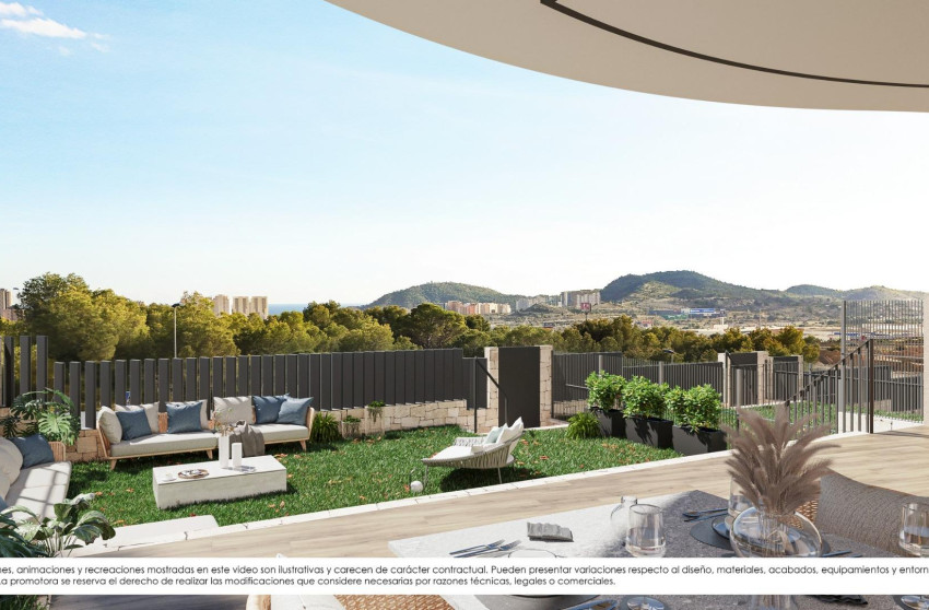 New Build - Apartment -
Finestrat - Campana Garden