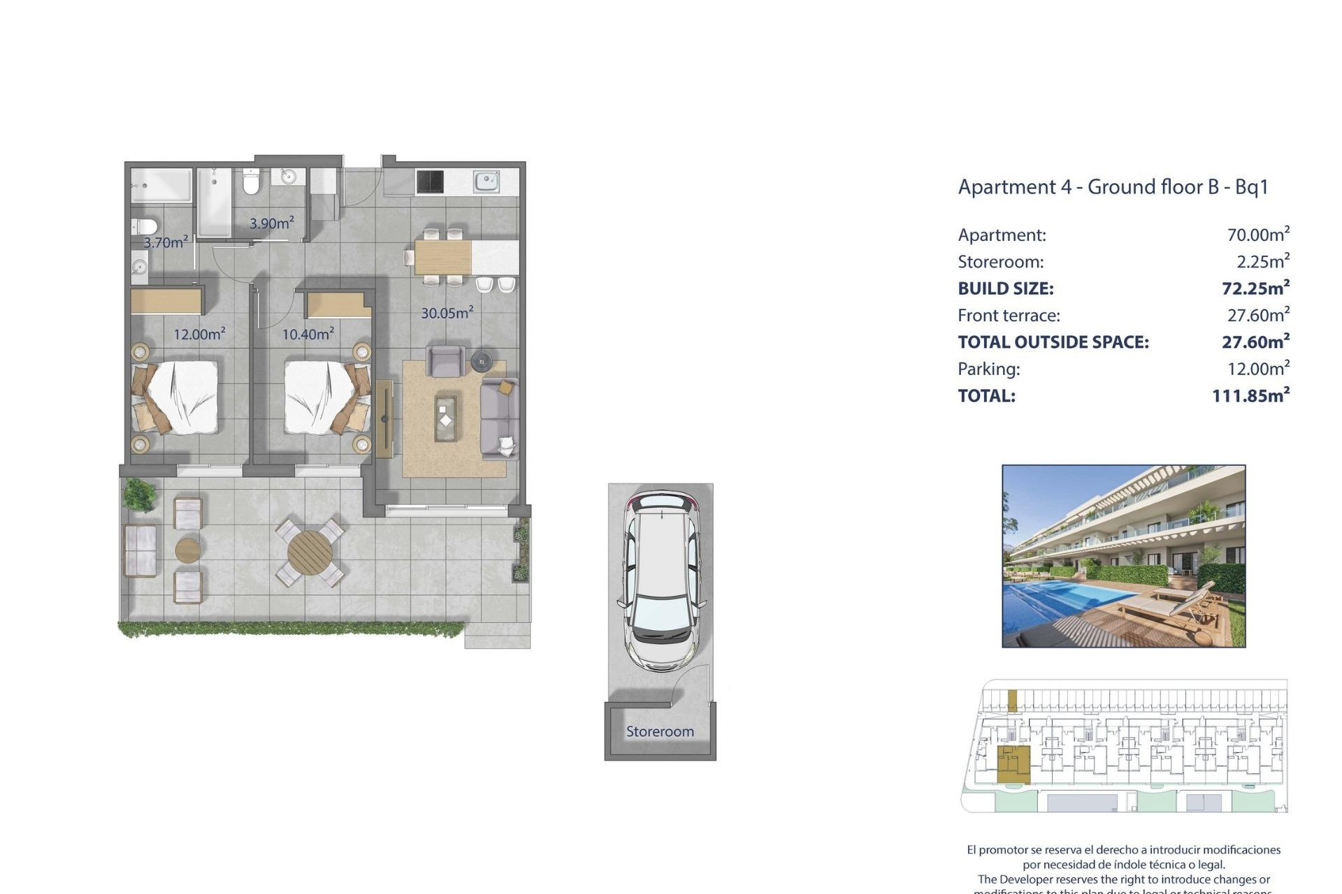 New Build - Apartment -
Los Alcazares - Los Narejos