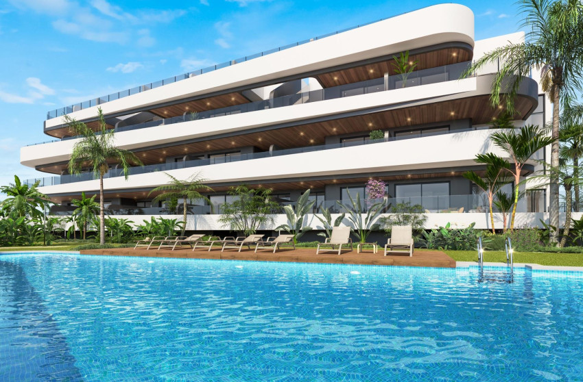 New Build - Apartment -
Los Alcazares - Serena Golf