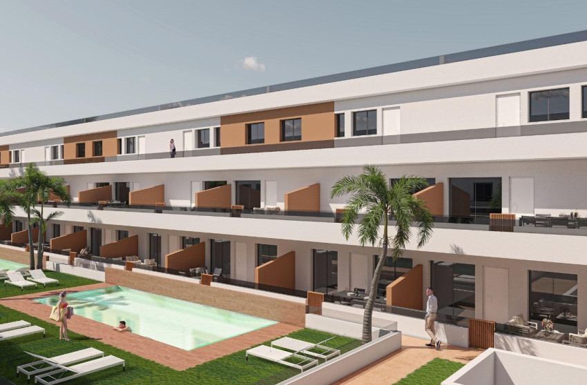 New Build - Apartment -
Pilar de la Horadada - pueblo
