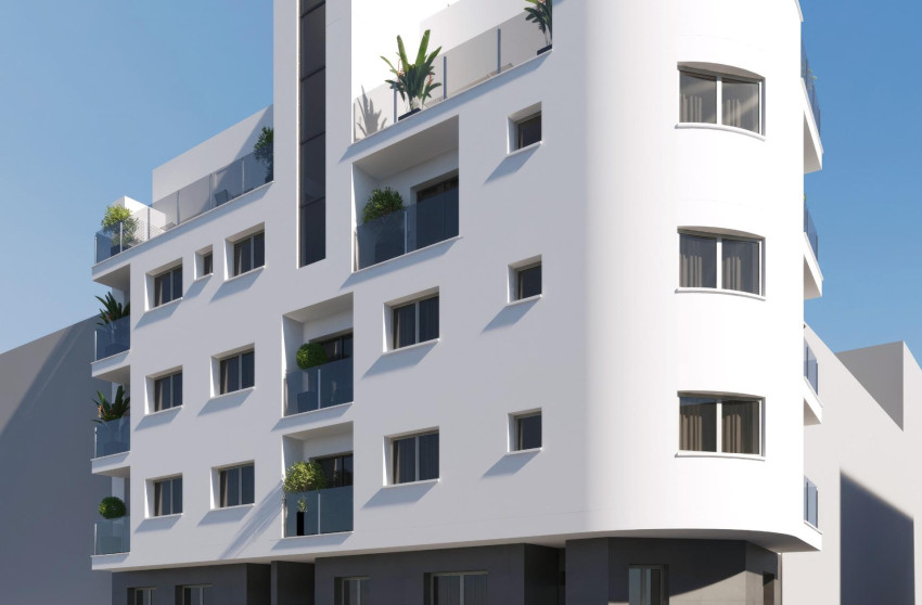 New Build - Apartment -
Torrevieja - Centro