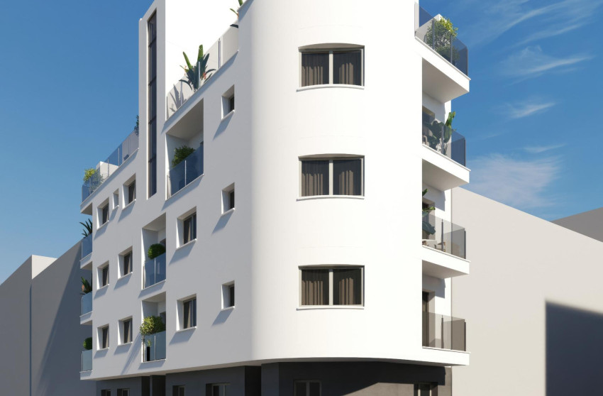 New Build - Apartment -
Torrevieja - Centro