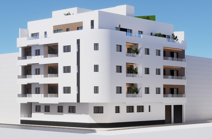 New Build - Apartment -
Torrevieja - pueblo