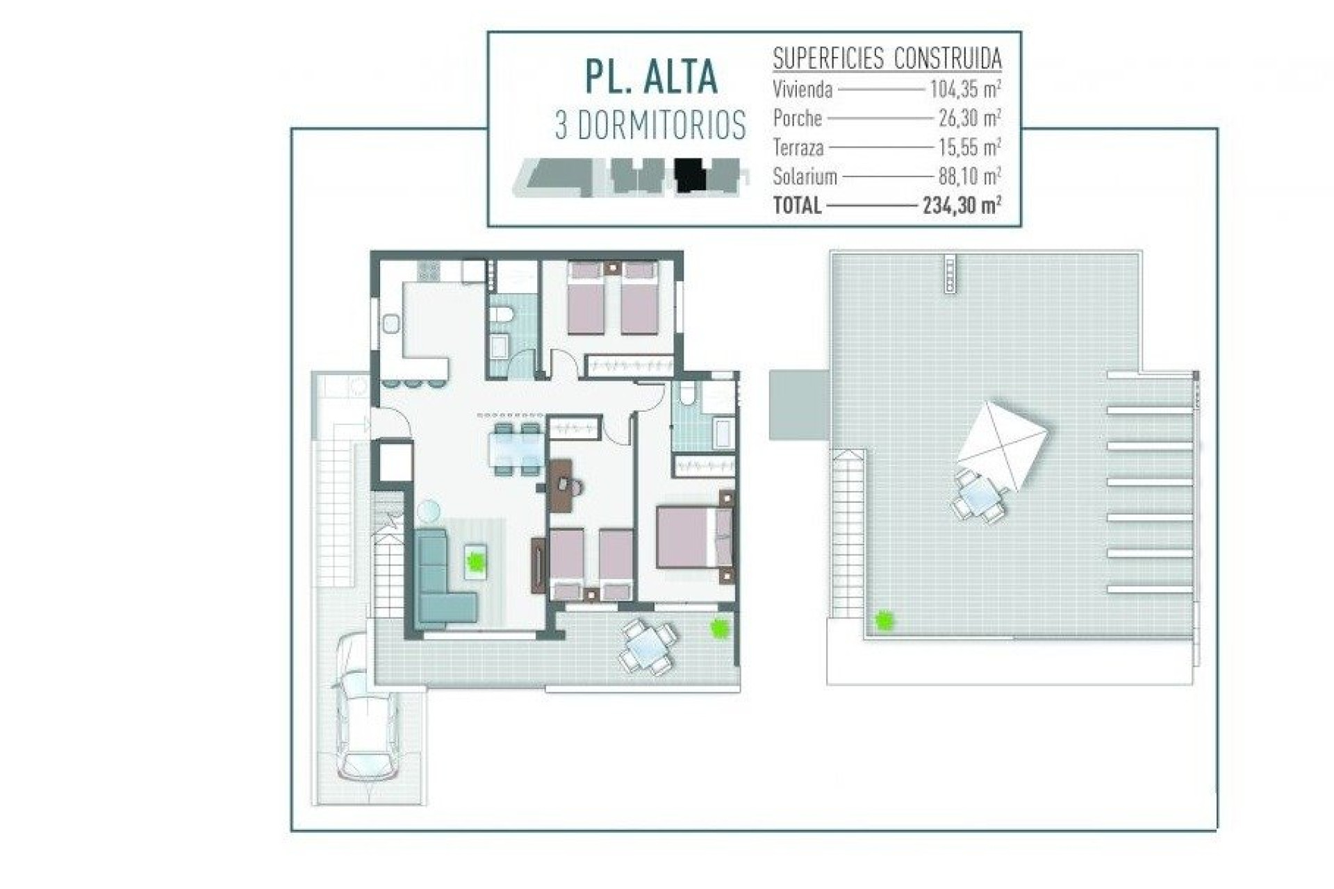 New Build - Bungalow -
Pilar de la Horadada - La Rambla