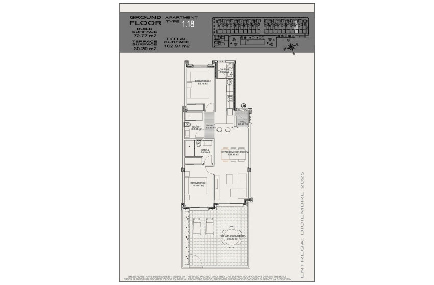 New Build - Bungalow -
Torrevieja - Altos del Sol