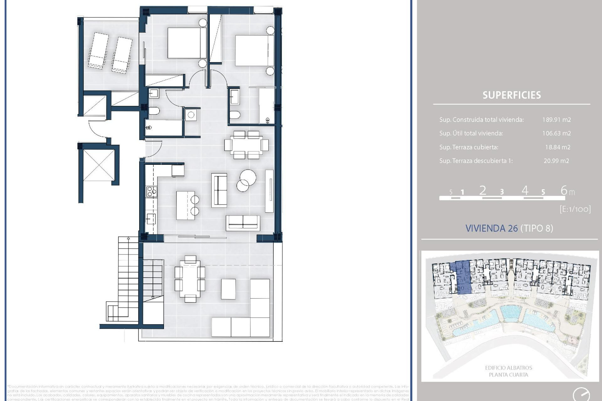 New Build - Penthouse -
Arenal d´en Castell - pueblo