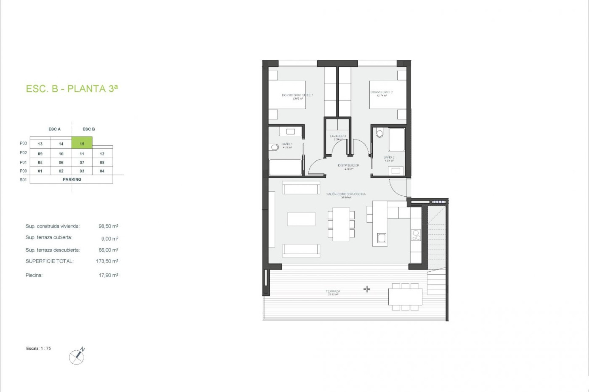 New Build - Penthouse -
Orihuela Costa - Las Colinas Golf