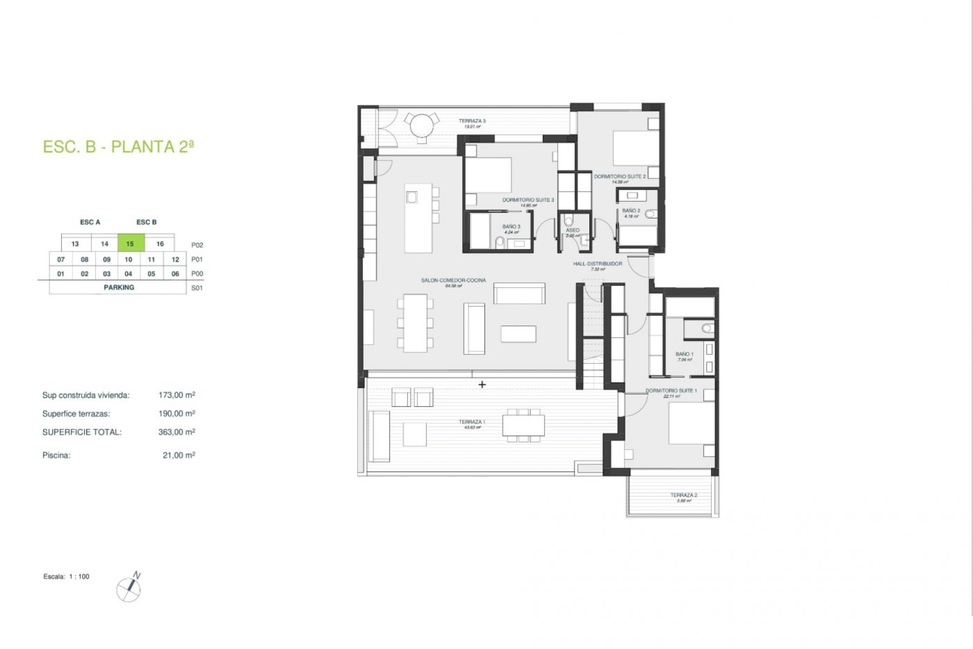 New Build - Penthouse -
Orihuela Costa - Las Colinas Golf