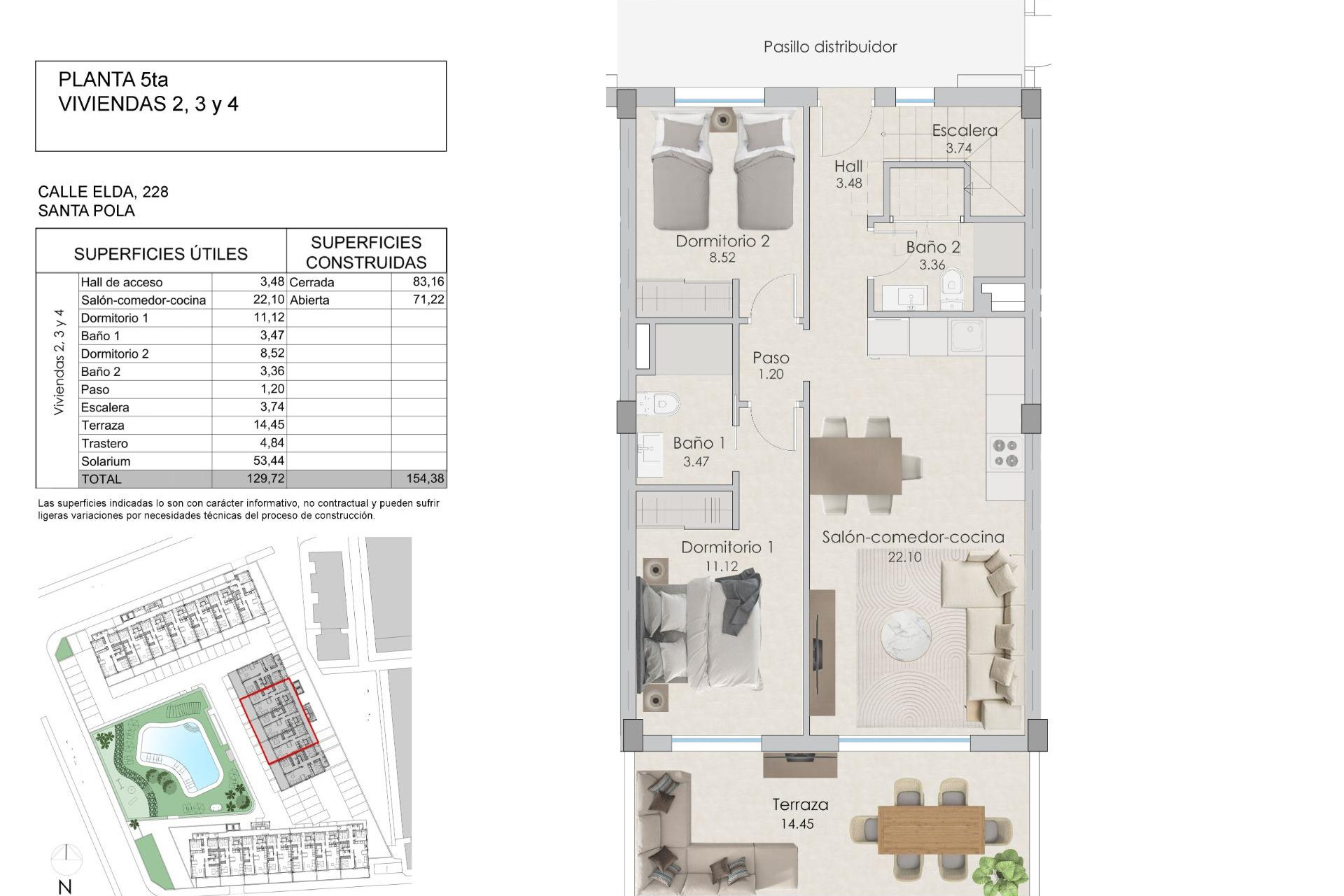 New Build - Penthouse -
Santa Pola - Playa Tamarit