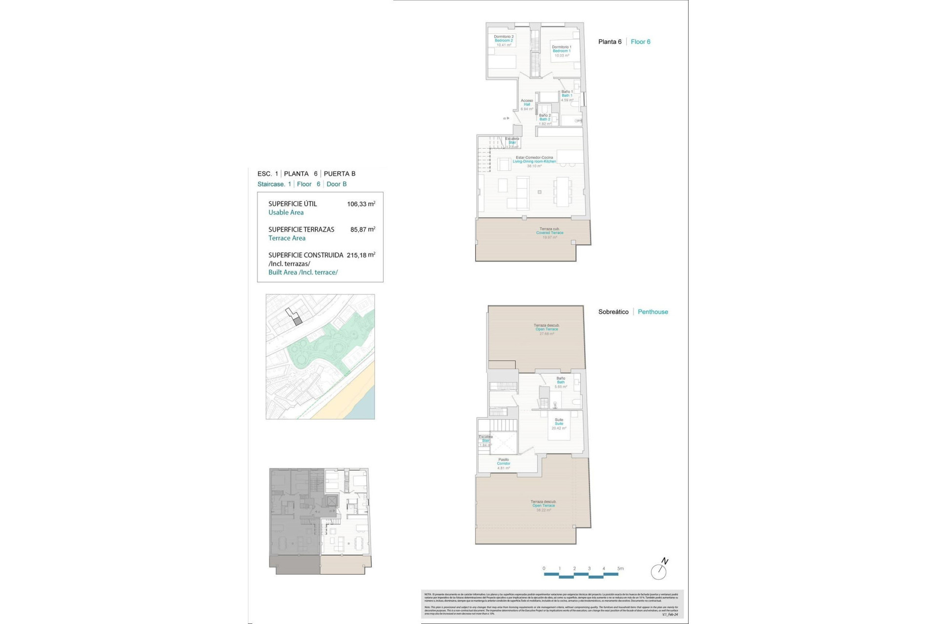 New Build - Penthouse -
Villajoyosa - Pueblo