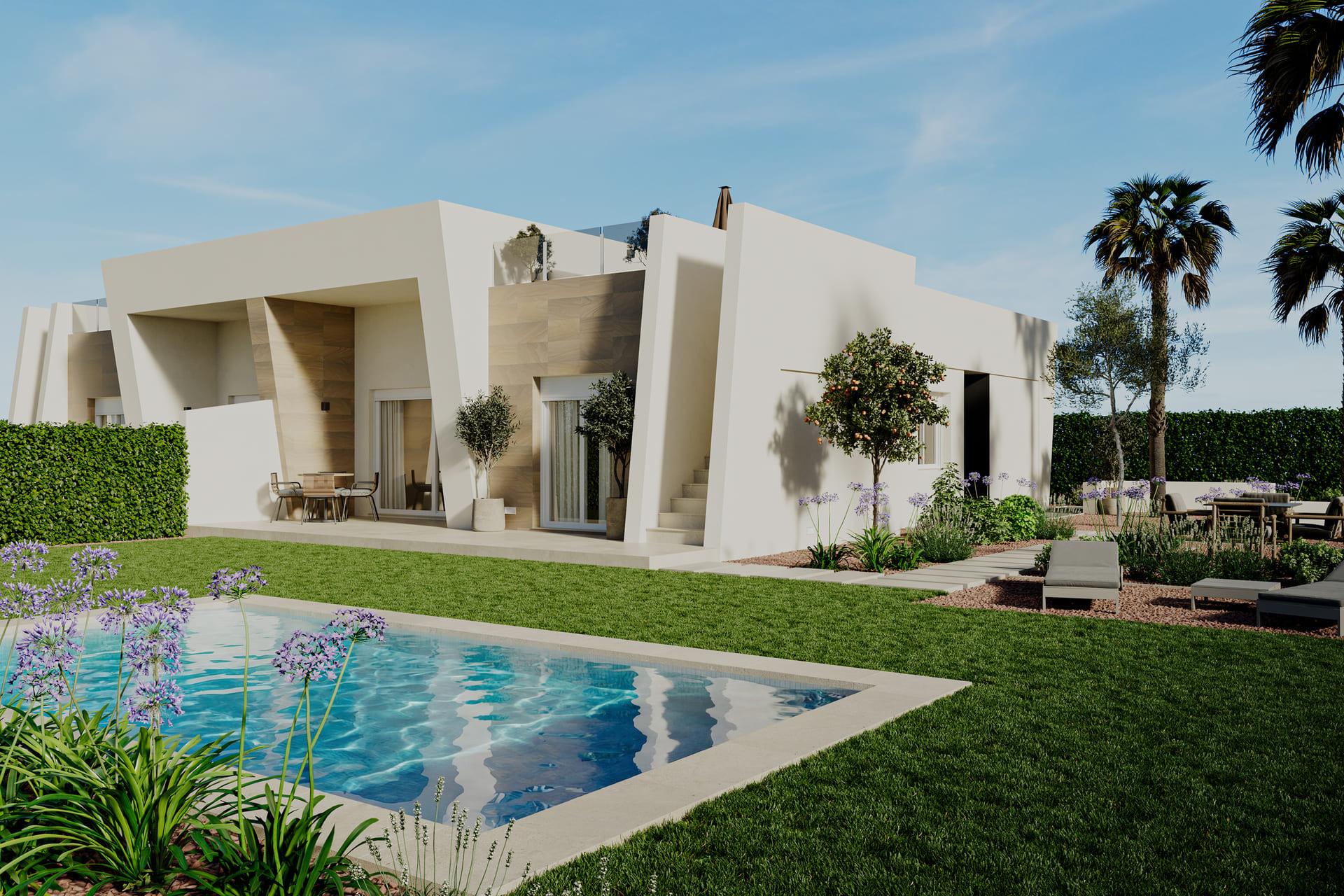 New Build - terraced -
Algorfa