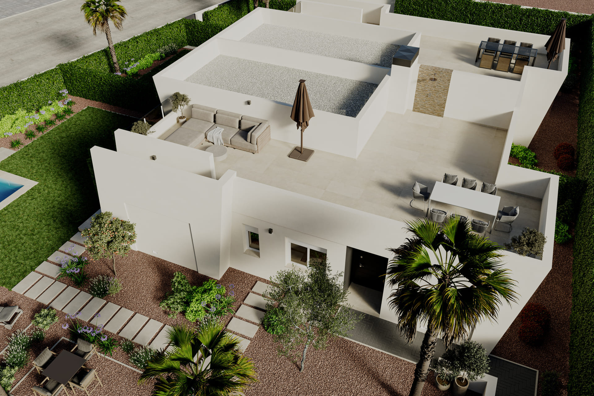 New Build - terraced -
Algorfa