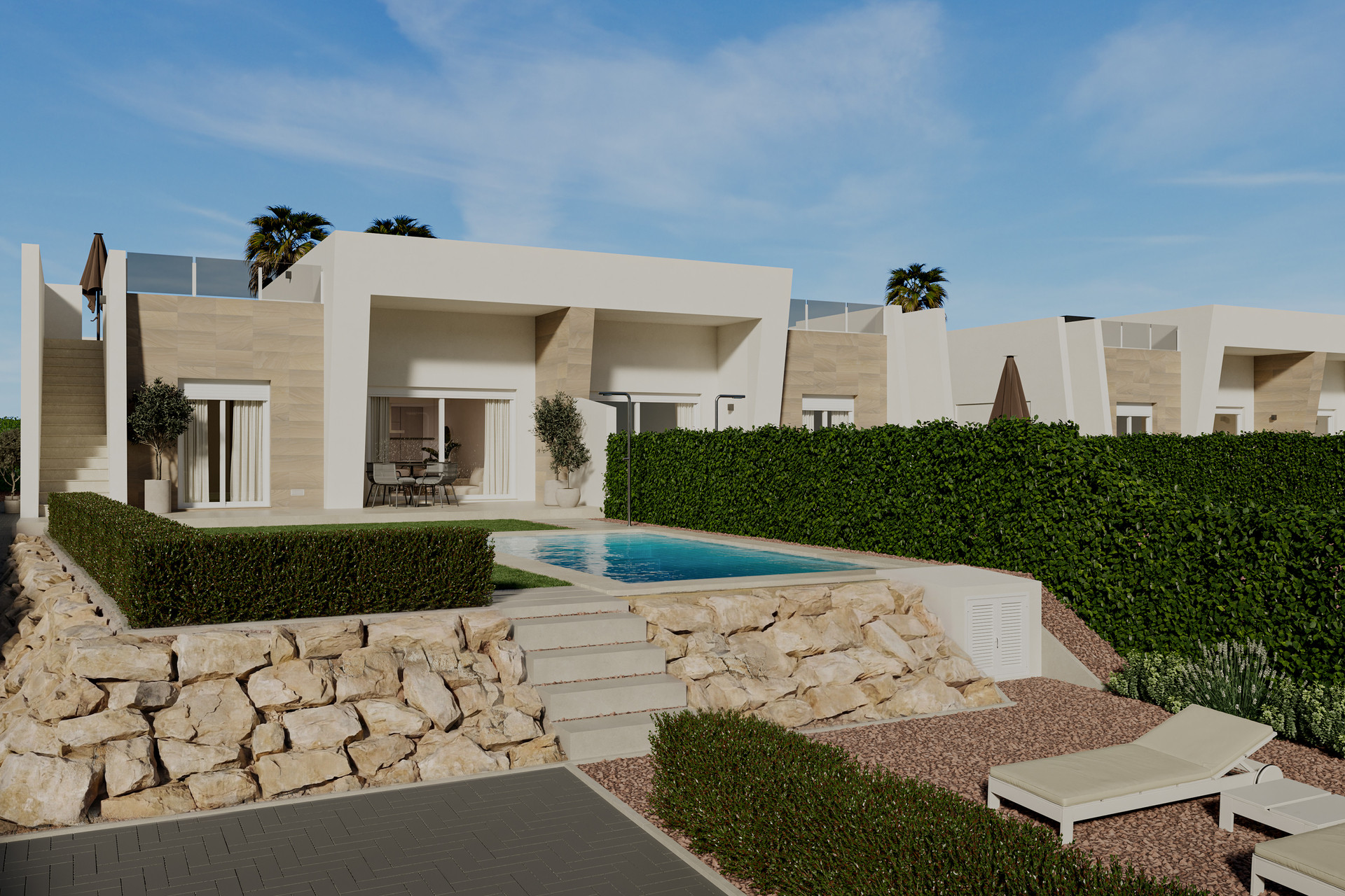 New Build - terraced -
Algorfa