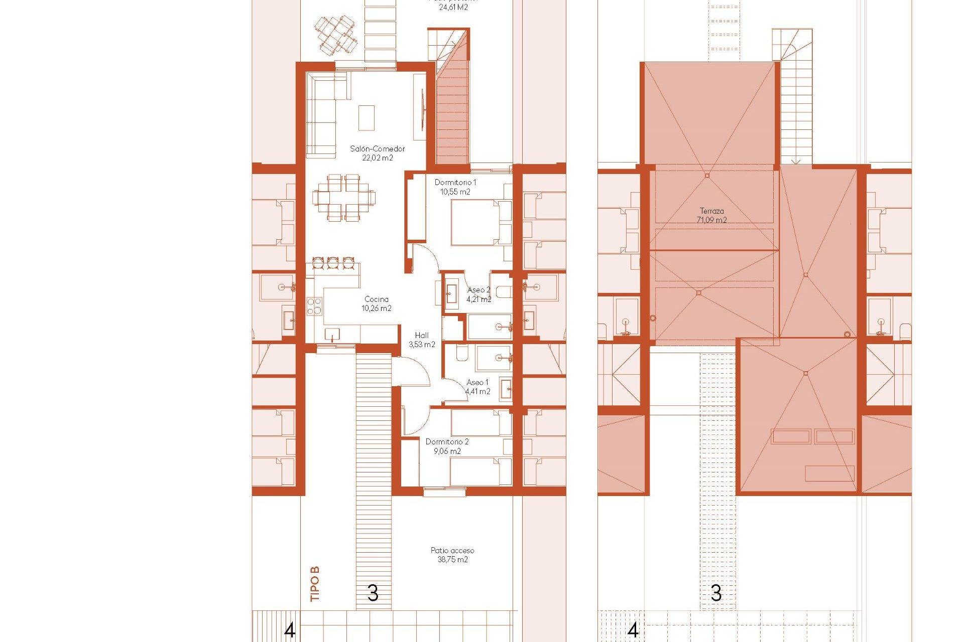 New Build - Townhouse -
Banos y Mendigo - Altaona Golf And Country Village