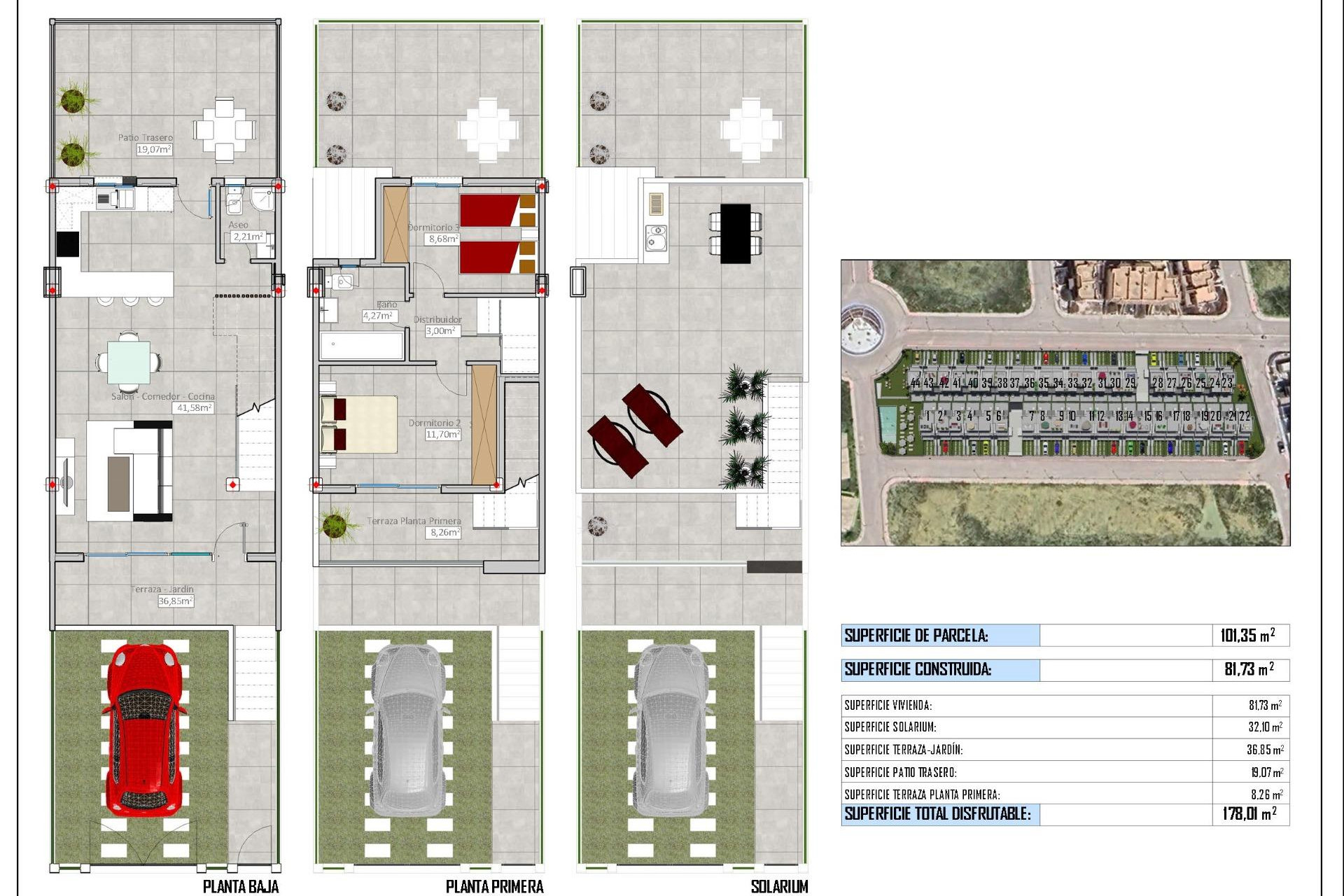 New Build - Townhouse -
Cox - Sin Zona