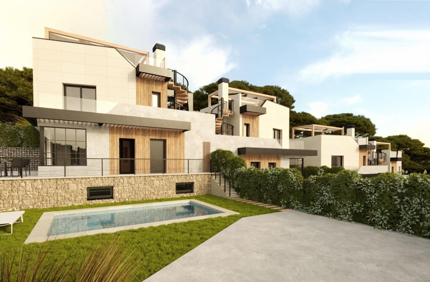 New Build - Townhouse -
Polop - PAU1