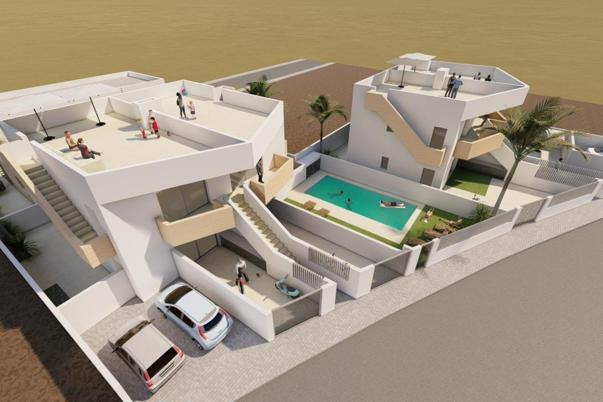 New Build - Townhouse -
Puerto de Mazarron - Mar De Plata