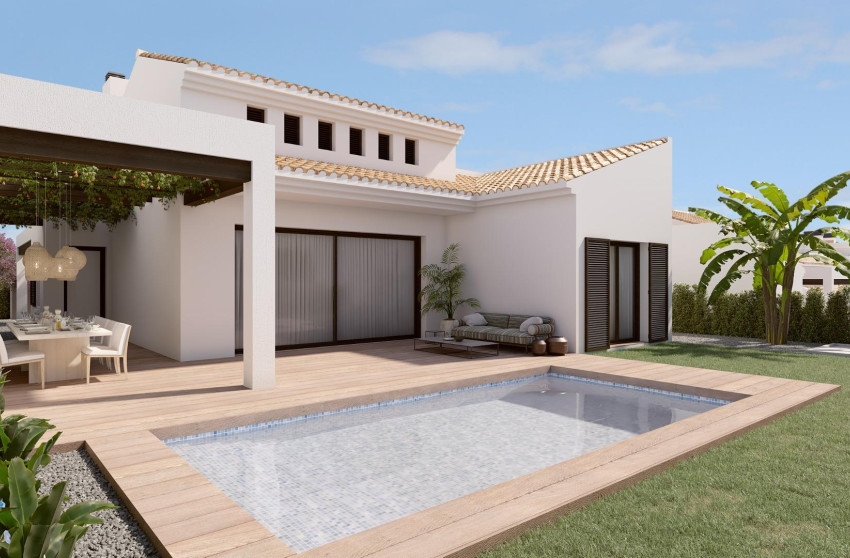 New Build - Villa -
Algorfa - Castillo De Montemar