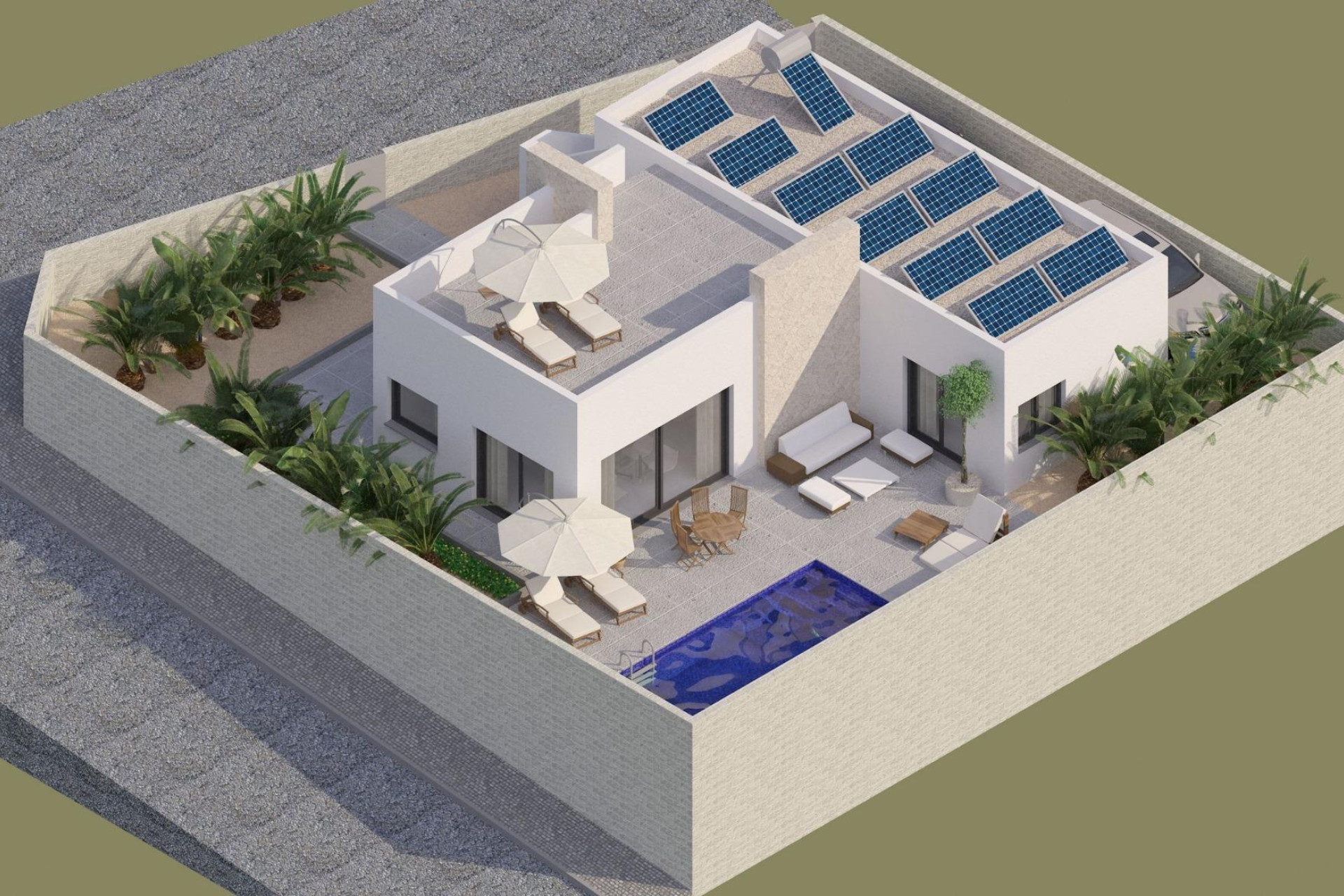 New Build - Villa -
Benijofar - Pueblo