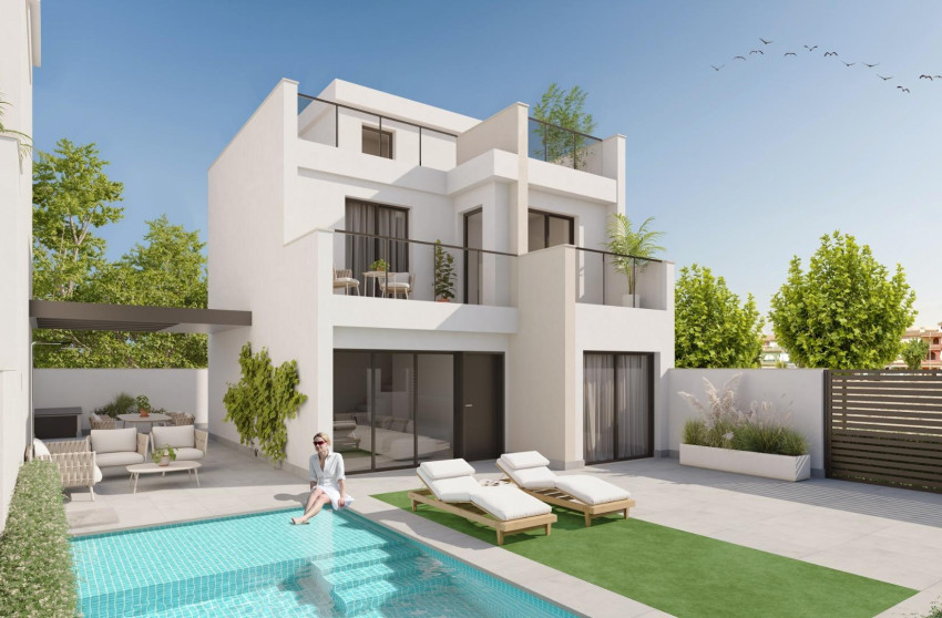 New Build - Villa -
Los Alcazares - Playa la Atascadera