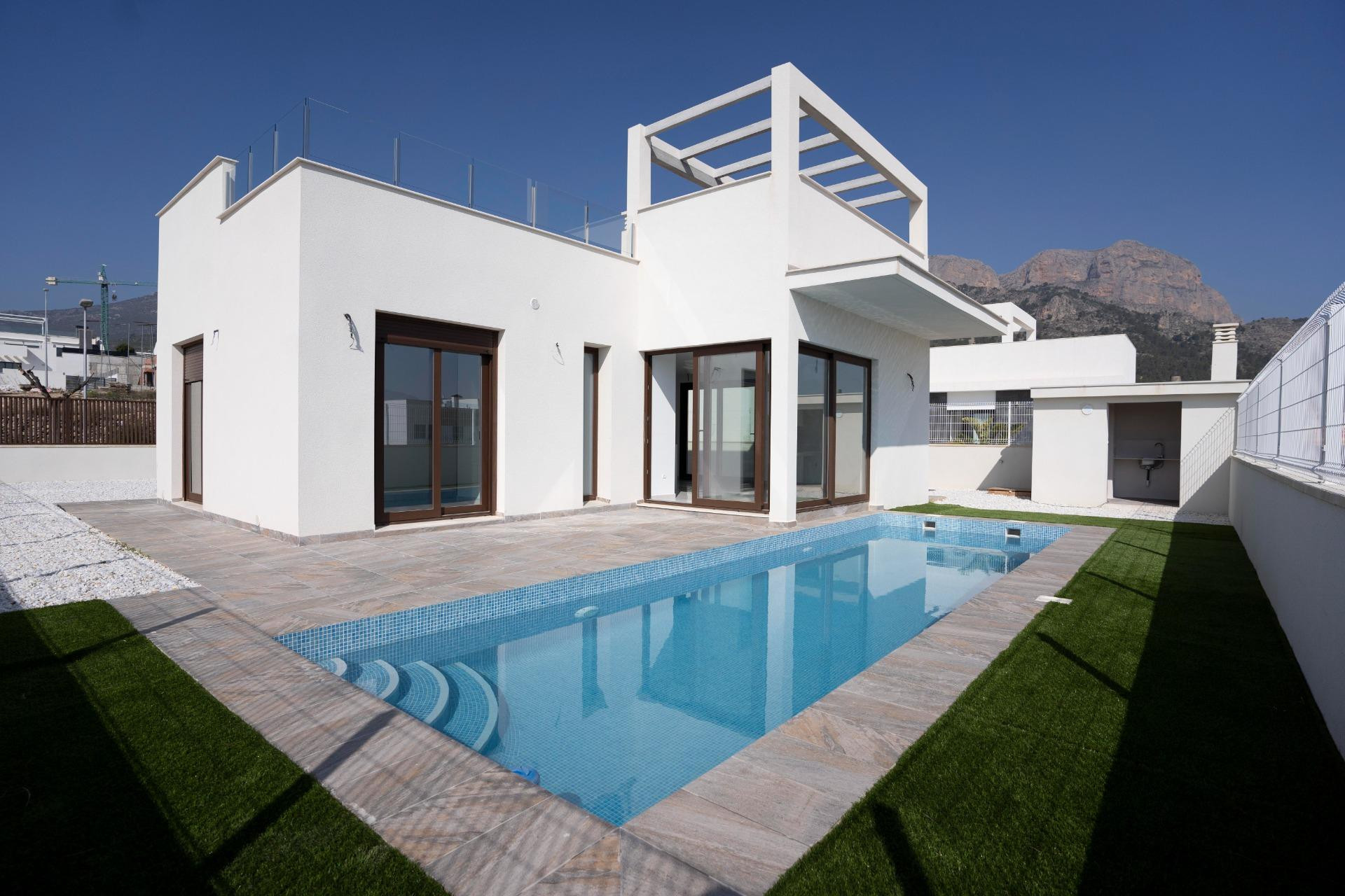 New Build - Villa -
Polop - Alberca