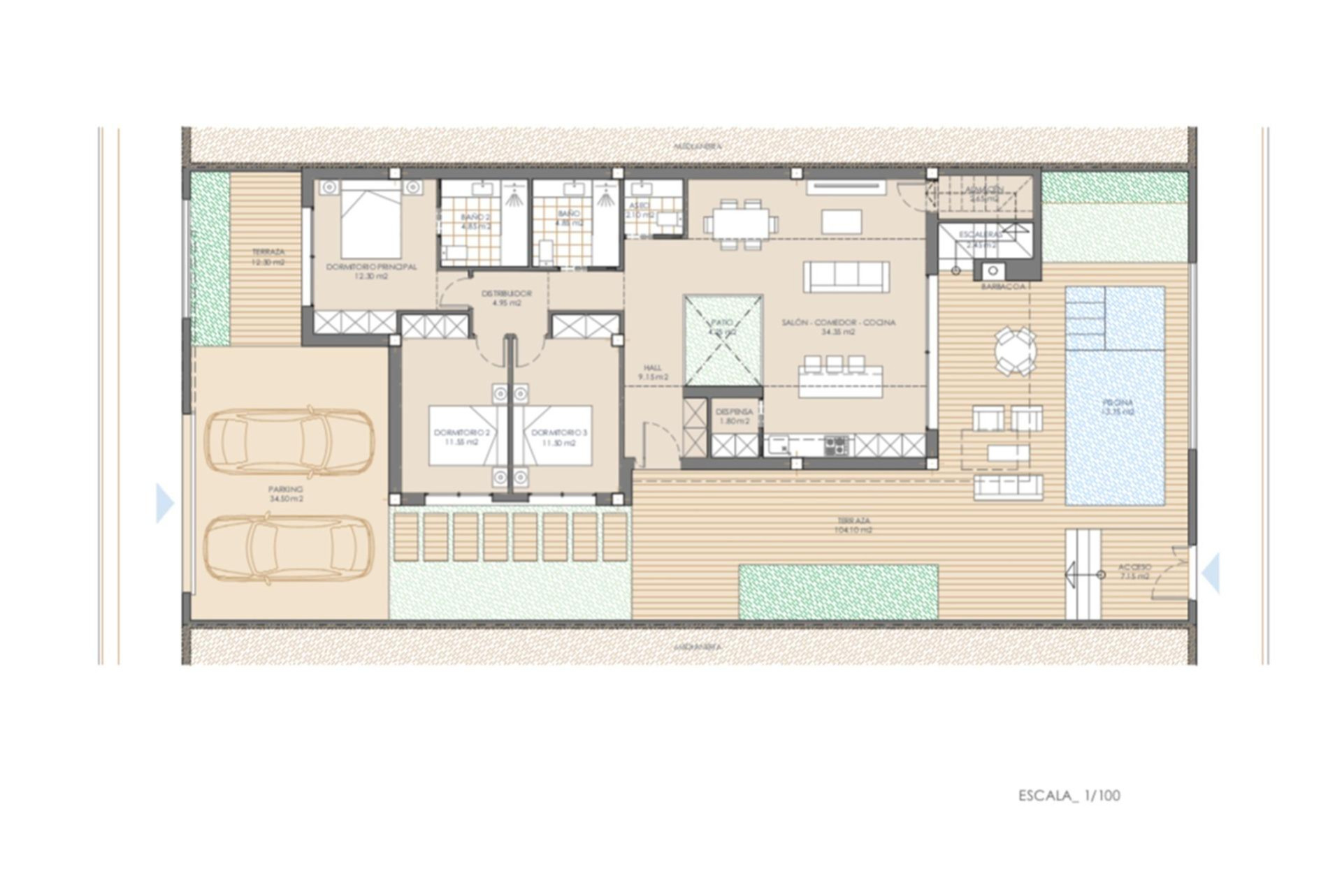 New Build - Villa -
San Juan de los Terreros - San Juan De Los Terreros