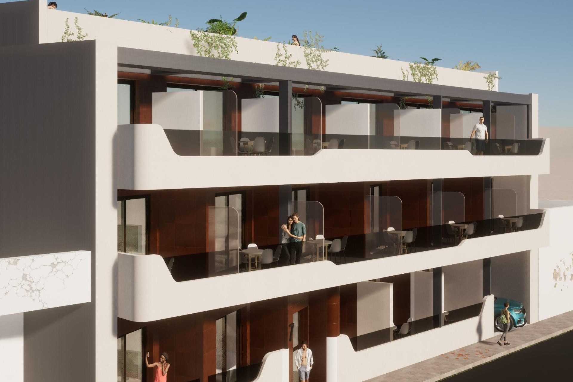 Nieuwbouw - apartment -
Torrevieja - Playa del Cura