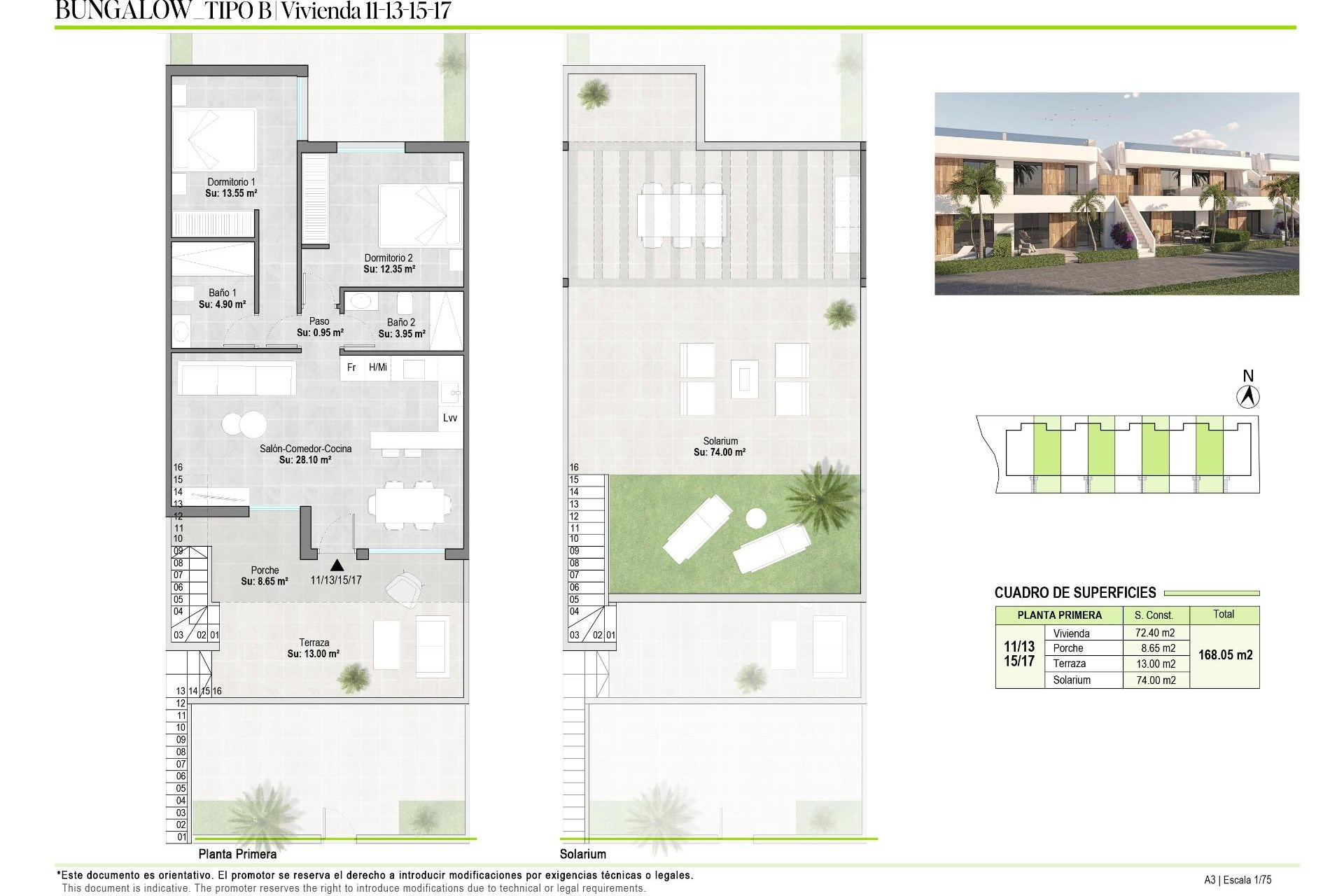 Nieuwbouw - Bungalow -
Alhama De Murcia - Condado De Alhama