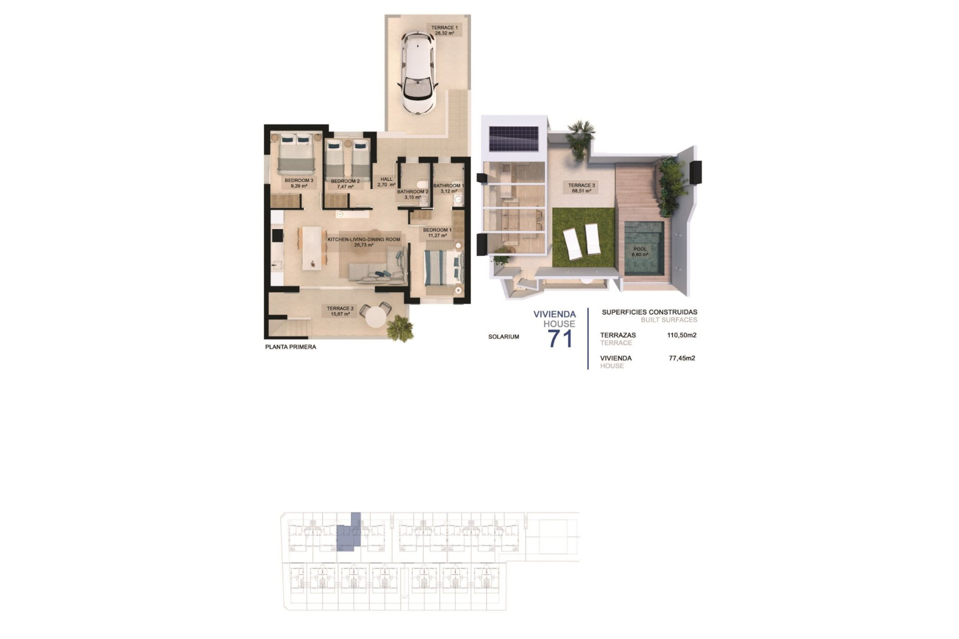 Nieuwbouw - Bungalow -
Pilar de la Horadada - La Torre De La Horadada