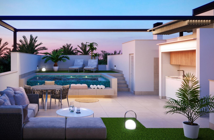 Nieuwbouw - Bungalow -
Pilar de la Horadada - parques de Andromeda