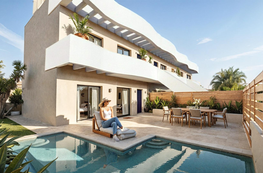 Nieuwbouw - Bungalow -
Pilar de la Horadada - parques de Andromeda