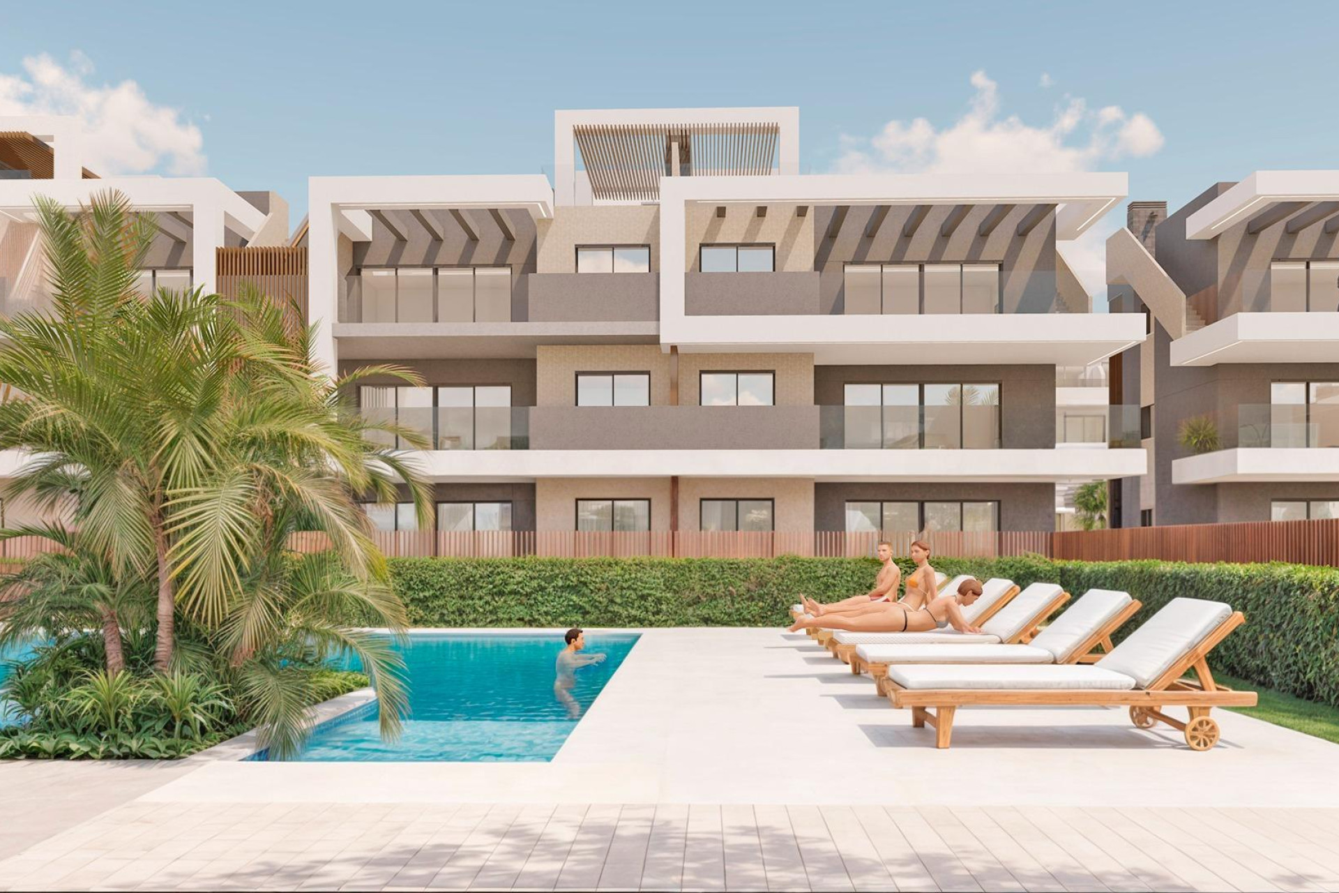 Nieuwbouw - Bungalow -
Pilar de la Horadada - Playa de las Higuericas