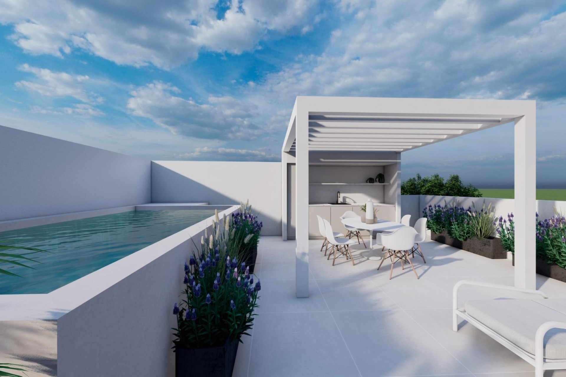 Nieuwbouw - Bungalow -
Pilar de la Horadada - pueblo