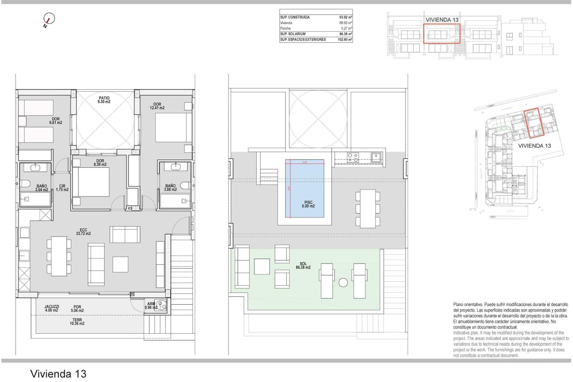 Nieuwbouw - Bungalow -
Pilar de la Horadada - pueblo