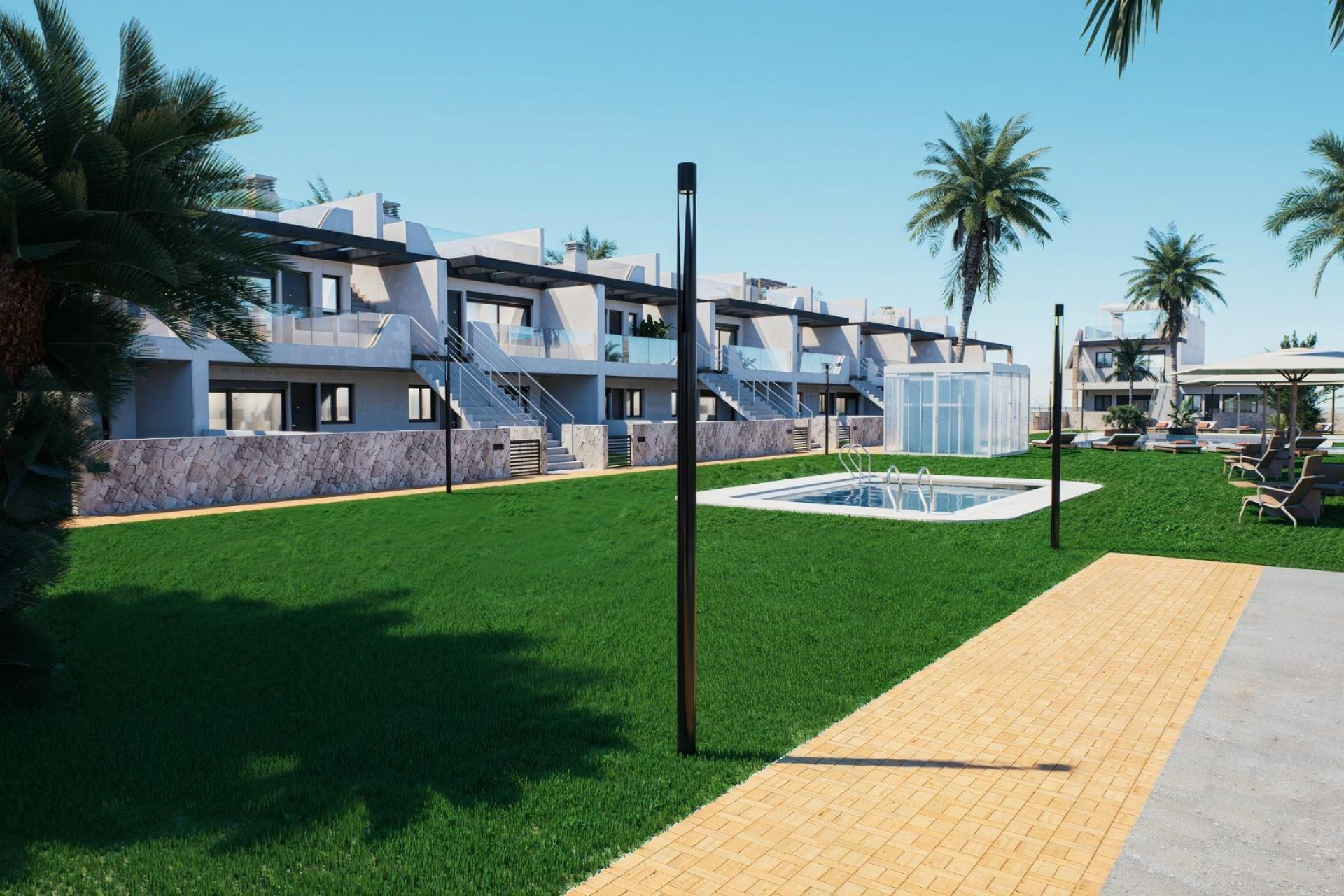 Nieuwbouw - Bungalow -
Pilar de la Horadada - pueblo