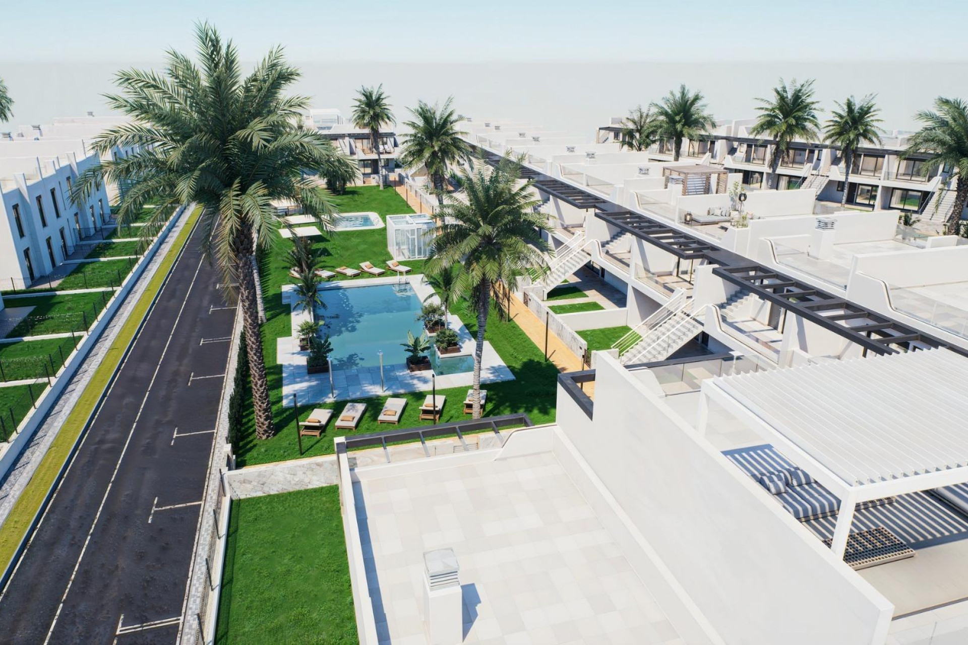 Nieuwbouw - Bungalow -
Pilar de la Horadada - pueblo