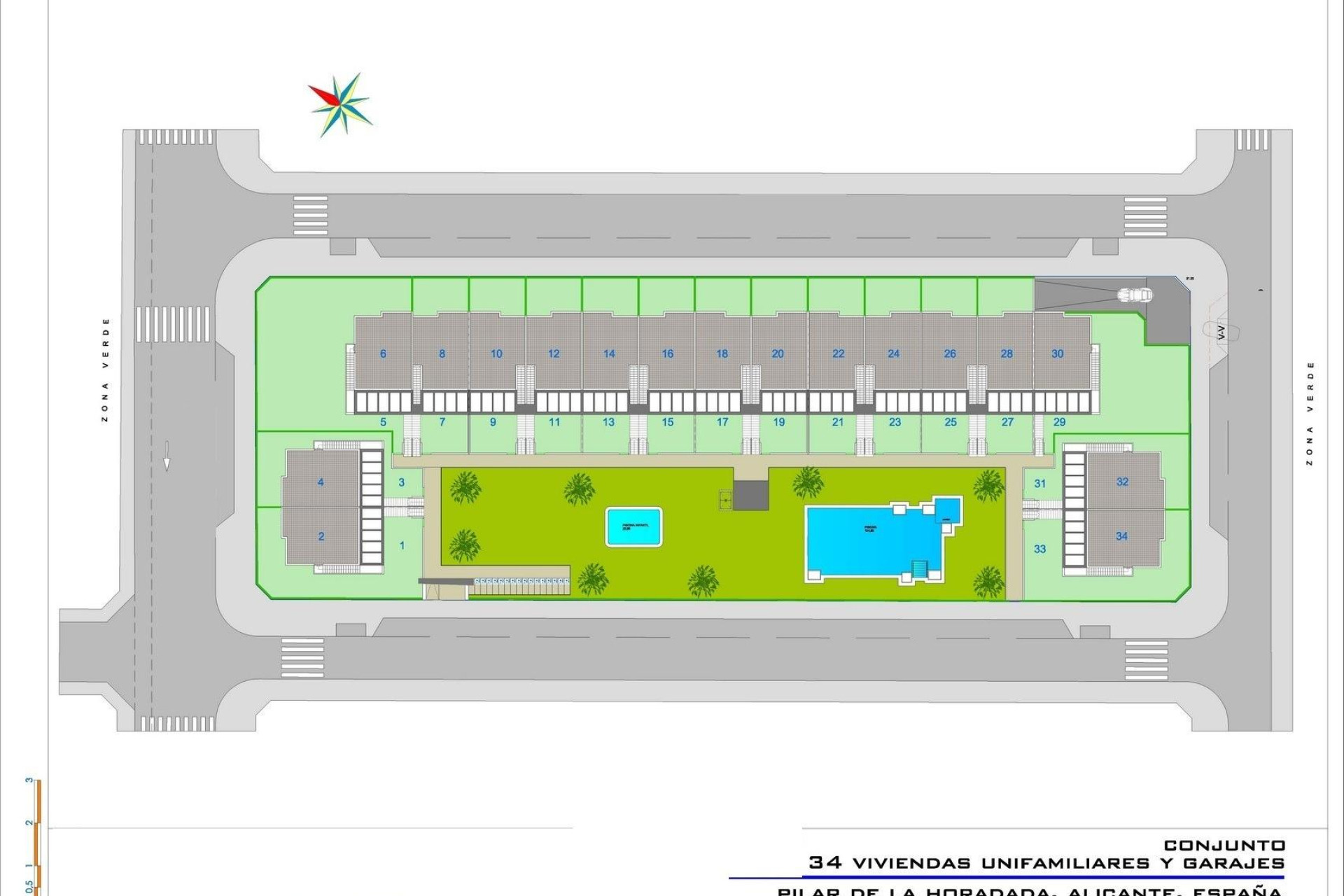 Nieuwbouw - Bungalow -
Pilar de la Horadada - pueblo
