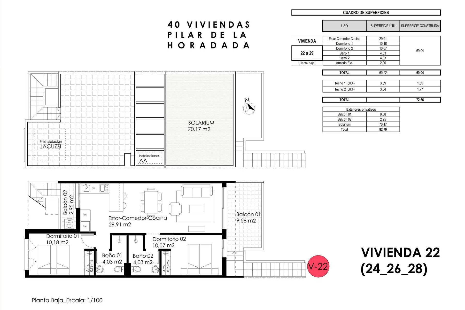Nieuwbouw - Bungalow -
Pilar de la Horadada - pueblo