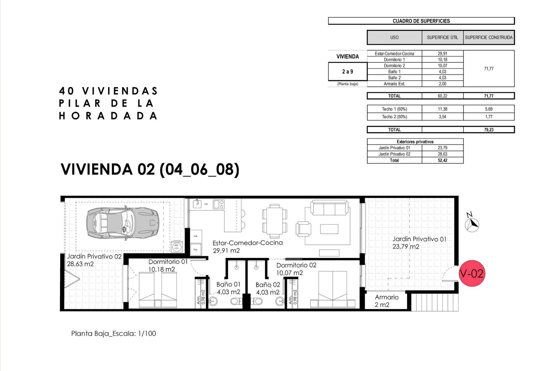 Nieuwbouw - Bungalow -
Pilar de la Horadada - pueblo