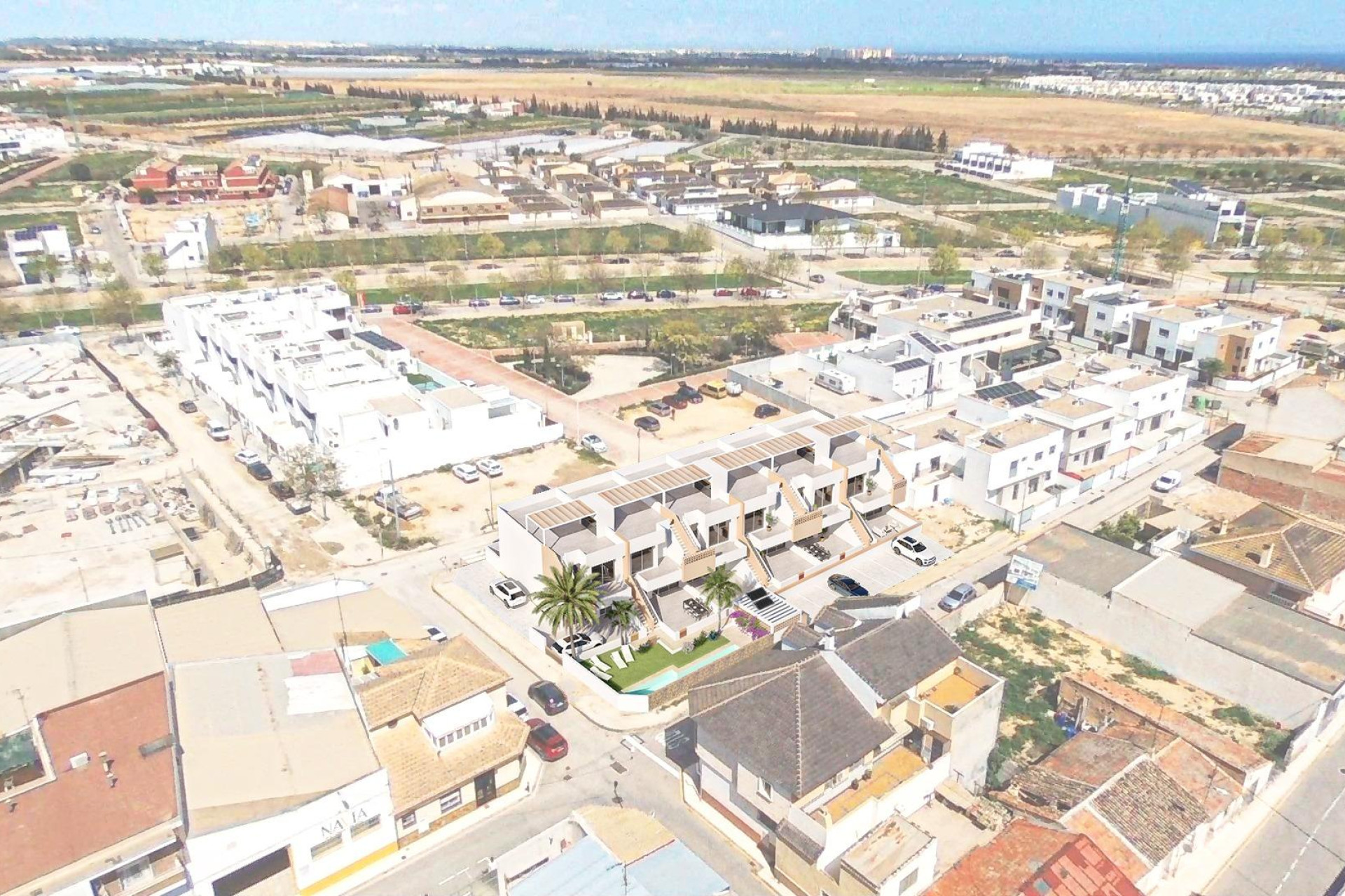 Nieuwbouw - Bungalow -
Pilar de la Horadada - pueblo