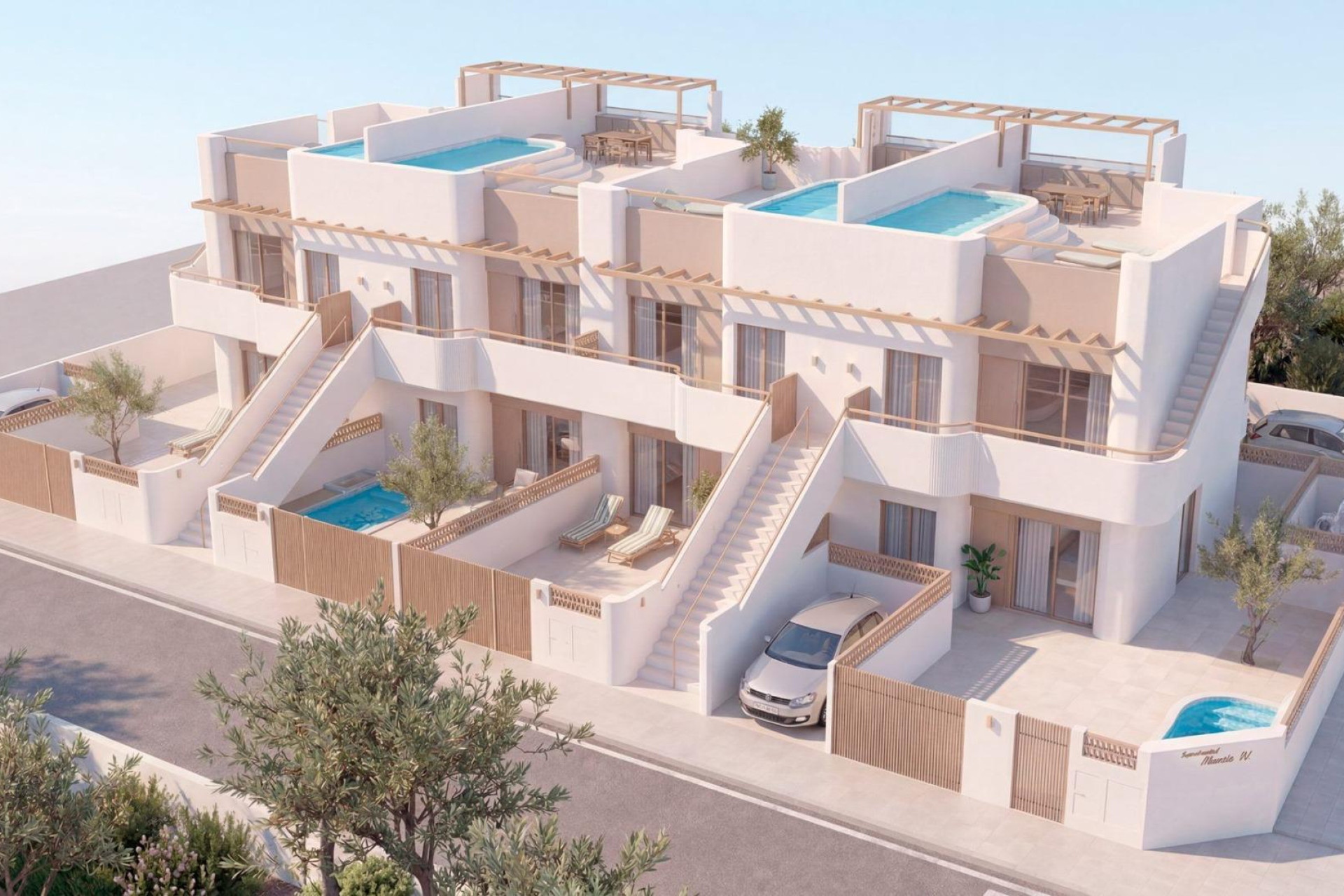 Nieuwbouw - Bungalow -
Pilar de la Horadada - pueblo