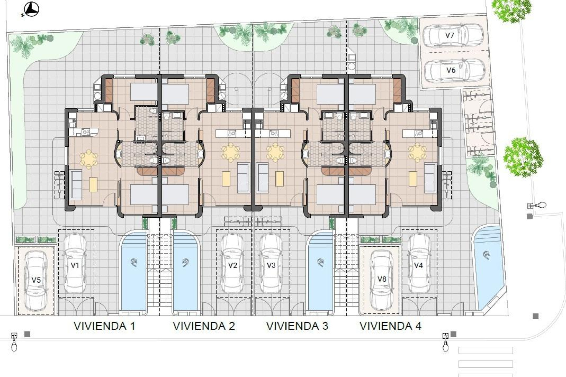 Nieuwbouw - Bungalow -
Pilar de la Horadada - pueblo